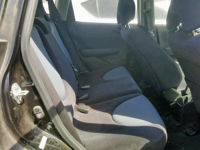 JHMGD38667S012454 - 2007 HONDA FIT S 黑色 照片 6
