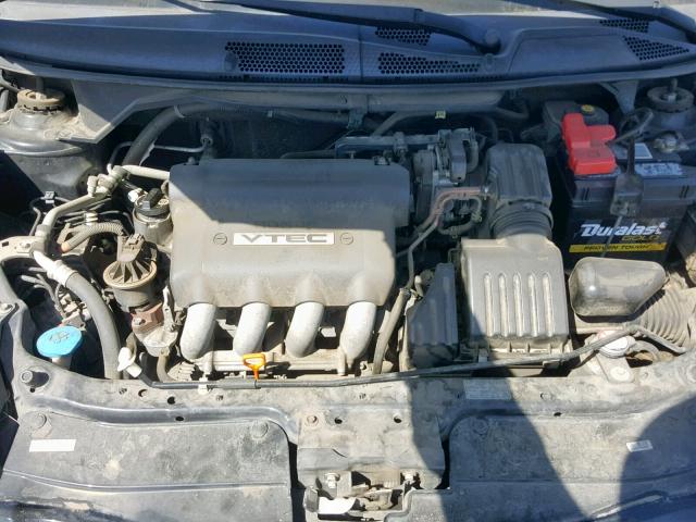 JHMGD38667S012454 - 2007 HONDA FIT S 黑色 照片 7