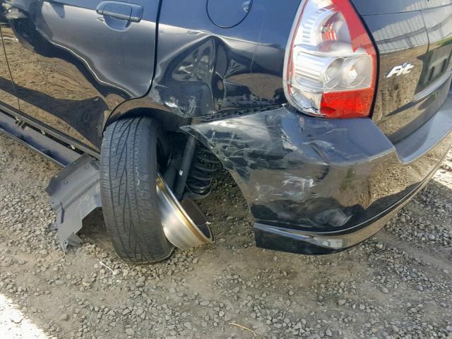 JHMGD38667S012454 - 2007 HONDA FIT S 黑色 照片 9