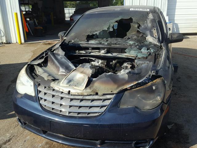 1C3LC46K28N181786 - 2008 CHRYSLER SEBRING LX BLUE photo 9