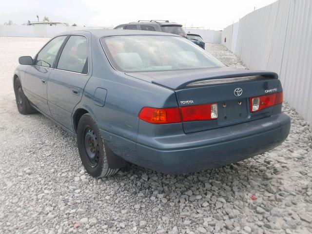 4T1BG22K91U805693 - 2001 TOYOTA CAMRY CE BLUE photo 3