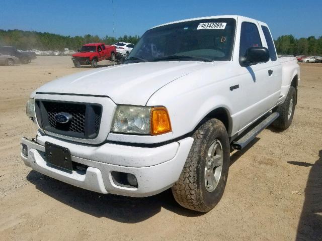 1FTZR45E24PA65924 - 2004 FORD RANGER SUP WHITE photo 2