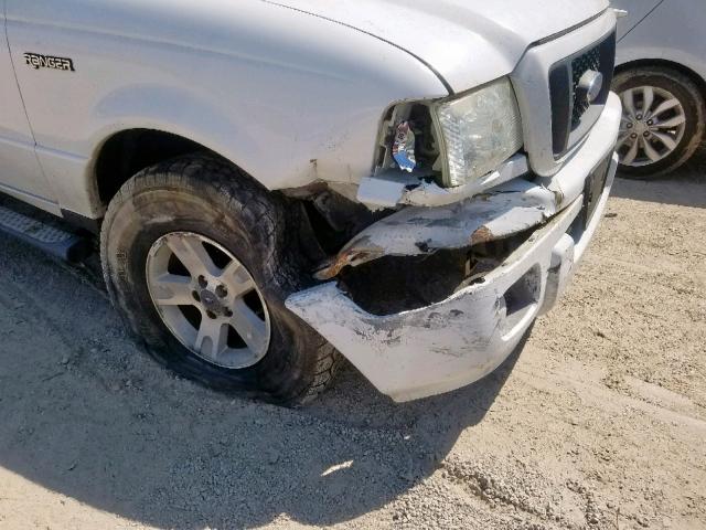 1FTZR45E24PA65924 - 2004 FORD RANGER SUP WHITE photo 9