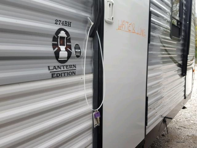 4YDT27427GH930207 - 2016 COLE CAMPER TWO TONE photo 9