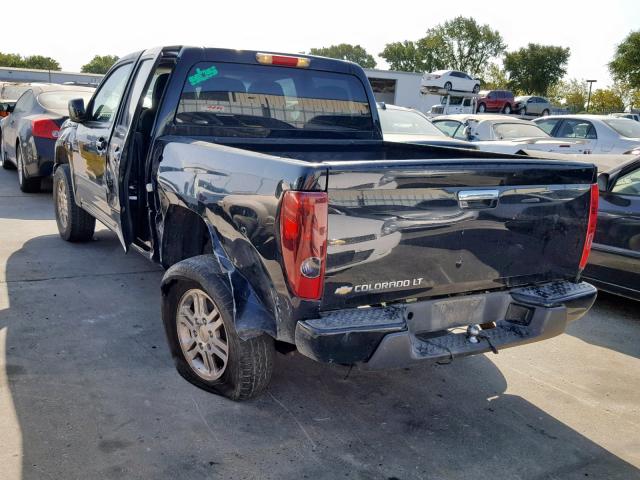 1GCHTCFE2B8116612 - 2011 CHEVROLET COLORADO L BLACK photo 3