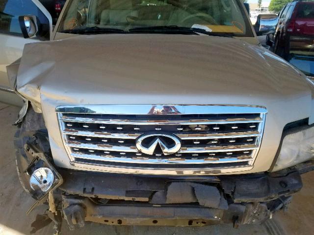 5N3AA08D99N901573 - 2009 INFINITI QX56 GOLD photo 7