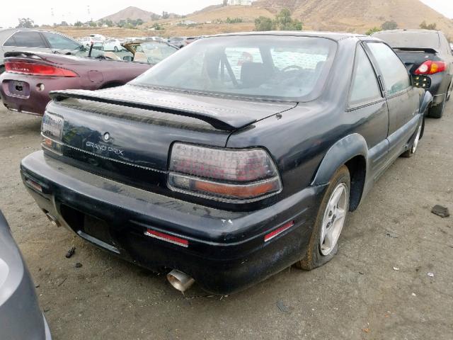 1G2WJ12MXSF283864 - 1995 PONTIAC GRAND PRIX BLACK photo 4