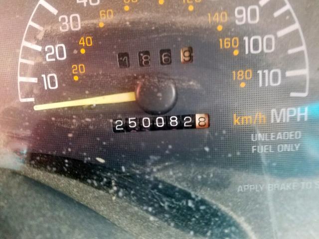 1G2WJ12MXSF283864 - 1995 PONTIAC GRAND PRIX BLACK photo 8