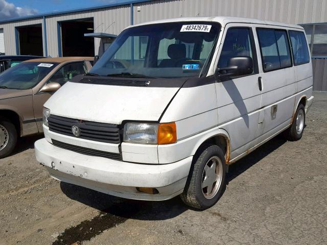 WV2MD0701PH101265 - 1993 VOLKSWAGEN EUROVAN MV WHITE photo 2