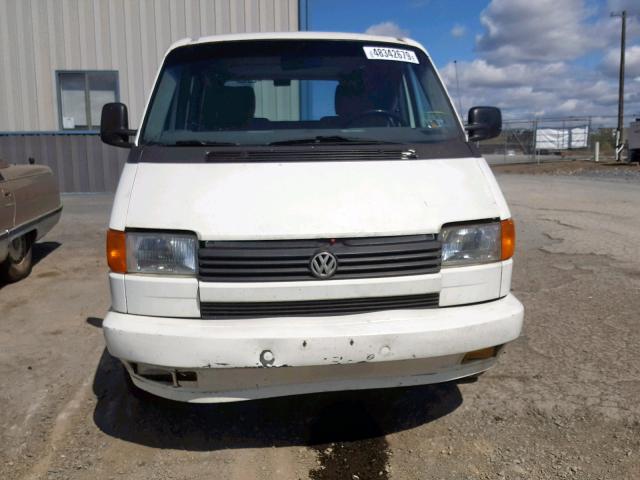 WV2MD0701PH101265 - 1993 VOLKSWAGEN EUROVAN MV WHITE photo 9