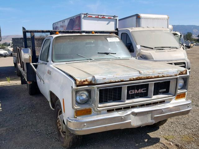 TCY333Z505218 - 1973 GMC FLATBED WHITE photo 1