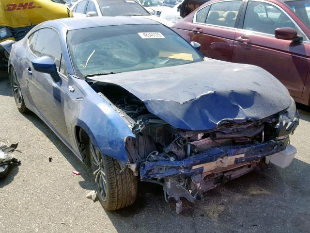 JF1ZNAA12D2713665 - 2013 TOYOTA SCION FR-S BLUE photo 1