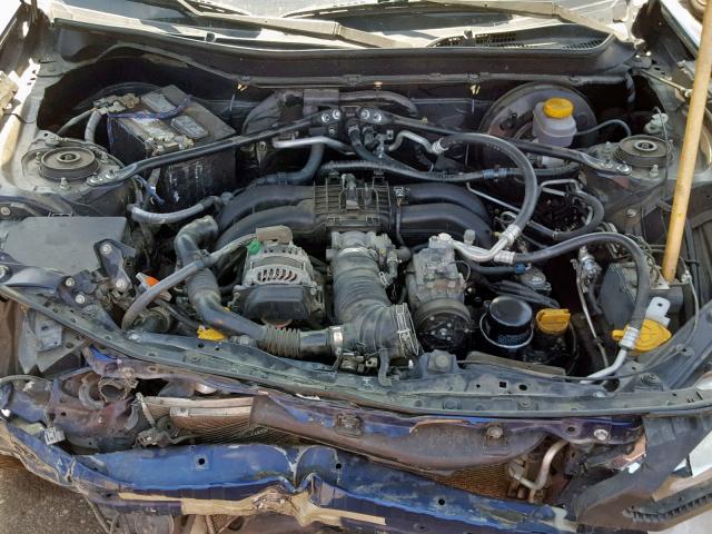 JF1ZNAA12D2713665 - 2013 TOYOTA SCION FR-S BLUE photo 7