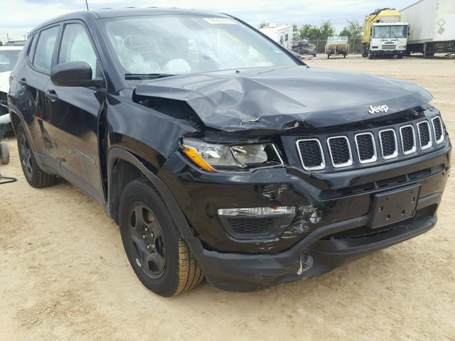 3C4NJCAB3JT122876 - 2018 JEEP COMPASS SP 黑色 照片 1