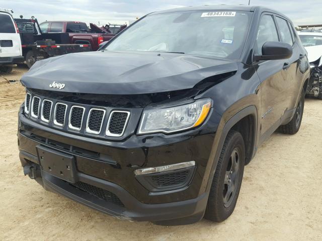 3C4NJCAB3JT122876 - 2018 JEEP COMPASS SP 黑色 照片 2