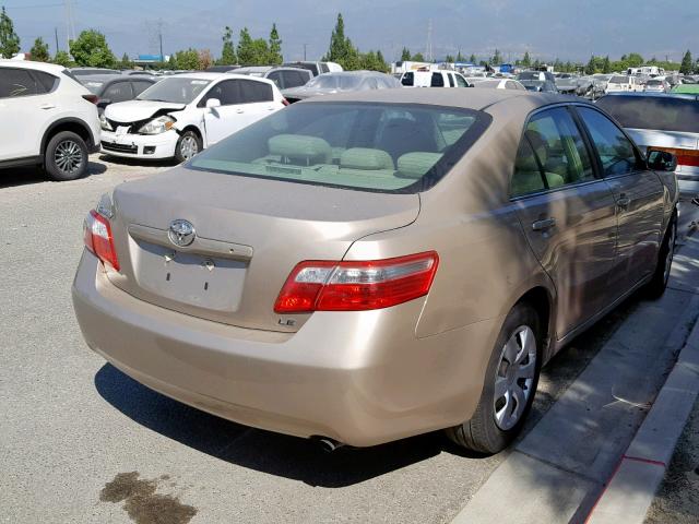 4T4BE46KX9R069232 - 2009 TOYOTA CAMRY BASE BROWN photo 4