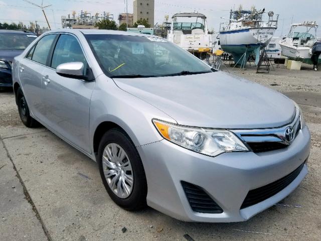 4T1BF1FK6CU068995 - 2012 TOYOTA CAMRY BASE SILVER photo 1