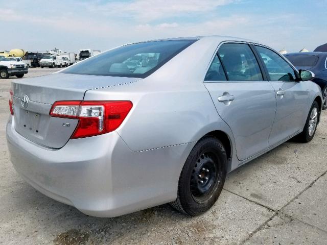 4T1BF1FK6CU068995 - 2012 TOYOTA CAMRY BASE SILVER photo 4