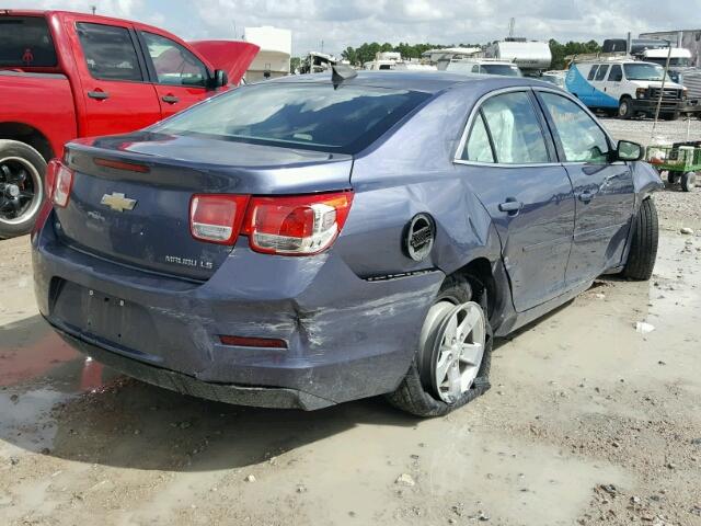 1G11B5SL8FF143652 - 2015 CHEVROLET MALIBU LS BLUE photo 4