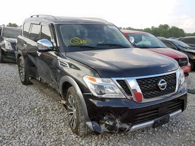 JN8AY2NC8J9551662 - 2018 NISSAN ARMADA SV BLACK photo 1