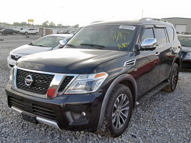 JN8AY2NC8J9551662 - 2018 NISSAN ARMADA SV BLACK photo 2