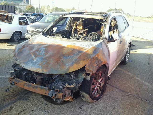 5XYKW4A26CG264031 - 2012 KIA SORENTO SX BURN photo 2