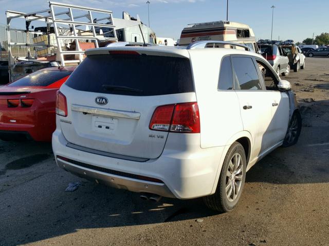 5XYKW4A26CG264031 - 2012 KIA SORENTO SX BURN photo 4