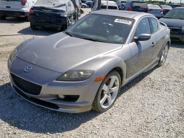 JM1FE173X40115471 - 2004 MAZDA RX8 GRAY photo 2