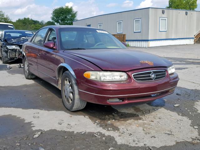 2G4WB52K1X1498543 - 1999 BUICK REGAL LS MAROON photo 1