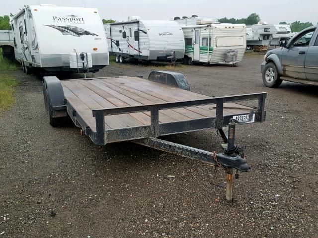 430FD18273M011959 - 2003 CARGO TRAILER BLACK photo 1