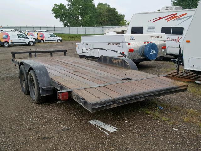 430FD18273M011959 - 2003 CARGO TRAILER BLACK photo 3