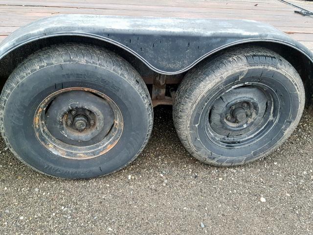 430FD18273M011959 - 2003 CARGO TRAILER BLACK photo 8