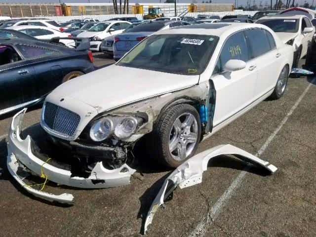 SCBBR53W66C037897 - 2006 BENTLEY CONTINENTA WHITE photo 2