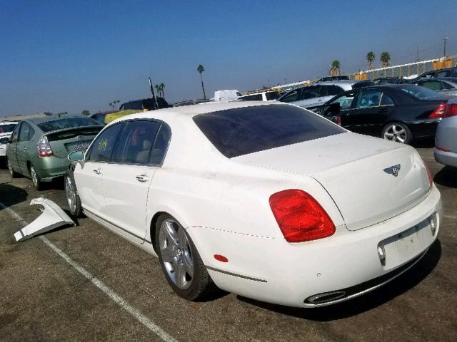 SCBBR53W66C037897 - 2006 BENTLEY CONTINENTA WHITE photo 3