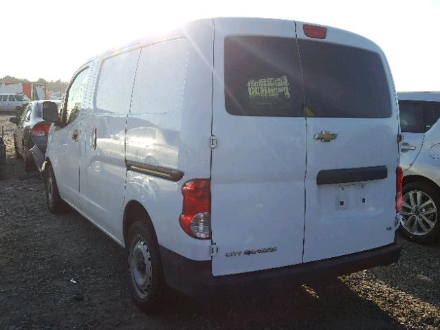 3N63M0YN9HK706743 - 2017 CHEVROLET CITY EXPRE WHITE photo 3