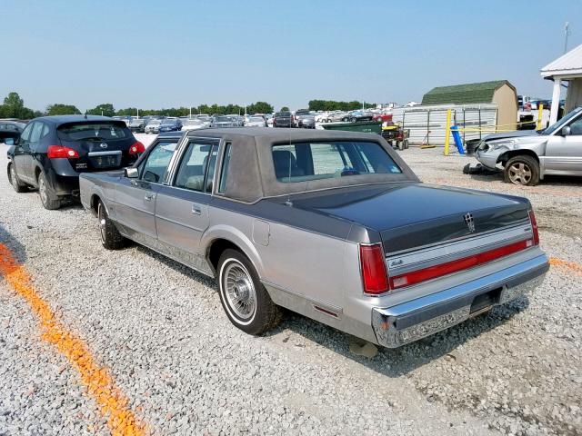 1LNBM81F1JY735132 - 1988 LINCOLN TOWN CAR TAN photo 3