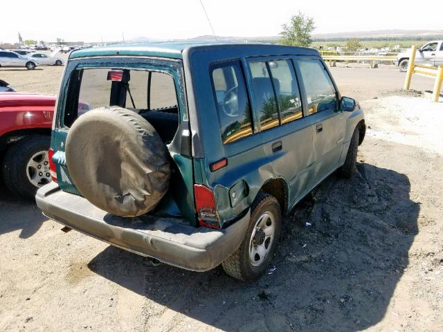 2CNBJ1360V6907269 - 1997 GEO TRACKER GREEN photo 4