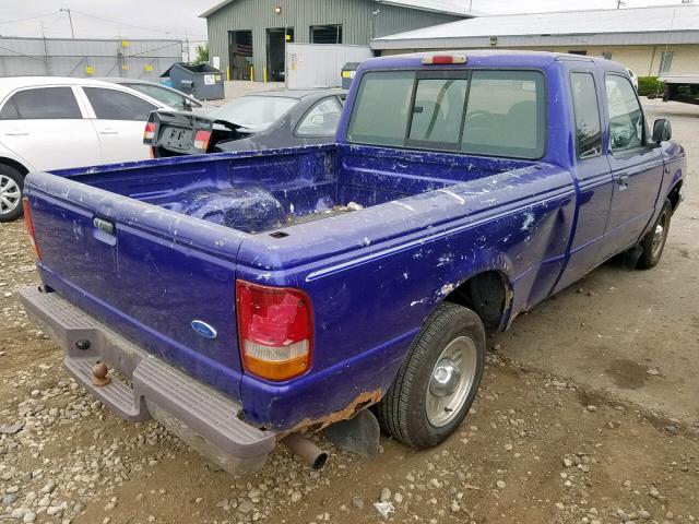 1FTCR14X1VPA33538 - 1997 FORD RANGER SUP PURPLE photo 4