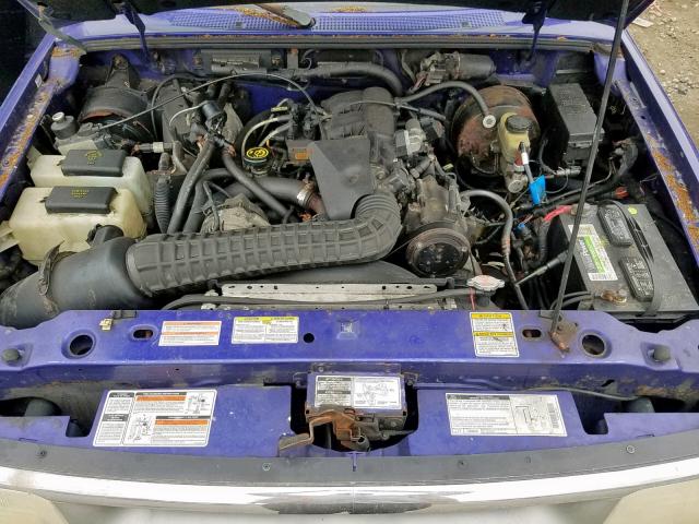 1FTCR14X1VPA33538 - 1997 FORD RANGER SUP PURPLE photo 7