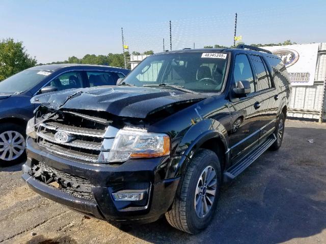 1FMJK1HT8HEA07856 - 2017 FORD EXPEDITION BLACK photo 2