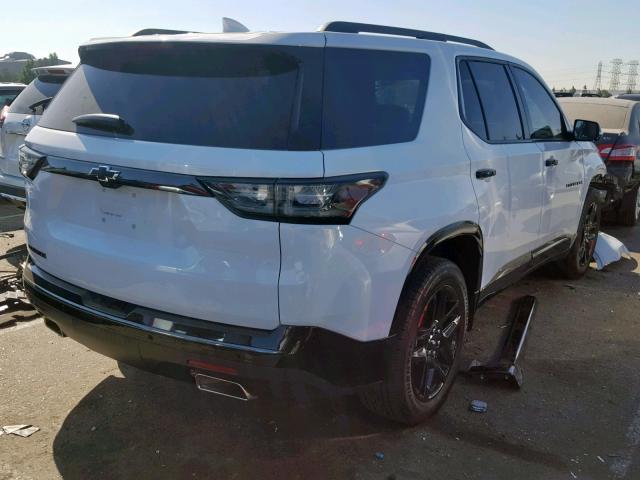 1GNERKKWXJJ163069 - 2018 CHEVROLET TRAVERSE P WHITE photo 4