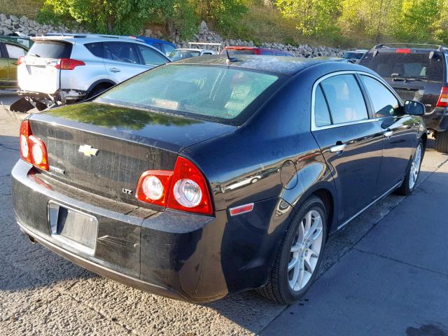 1G1ZK57B29F130399 - 2009 CHEVROLET MALIBU LTZ BLACK photo 4