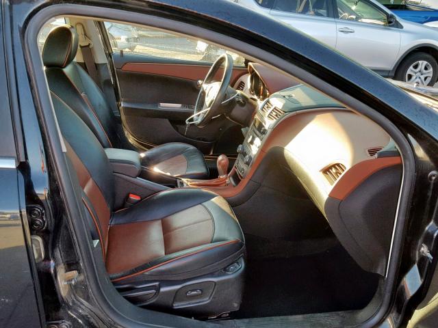 1G1ZK57B29F130399 - 2009 CHEVROLET MALIBU LTZ შავი ფოტო 5