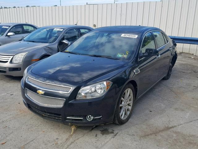 1G1ZG5E74CF193849 - 2012 CHEVROLET MALIBU LTZ შავი ფოტო 2