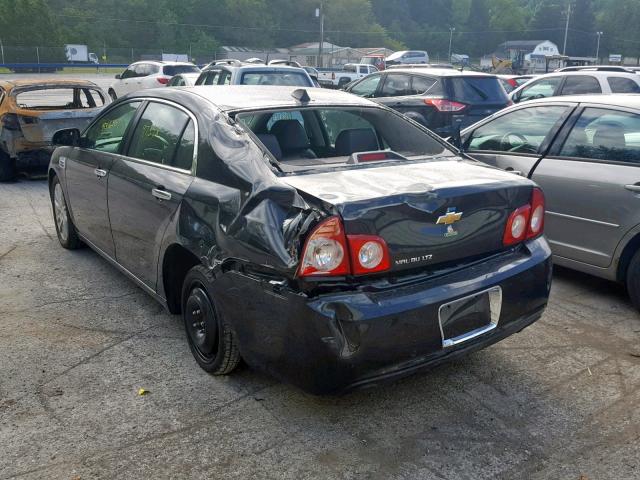 1G1ZG5E74CF193849 - 2012 CHEVROLET MALIBU LTZ შავი ფოტო 3