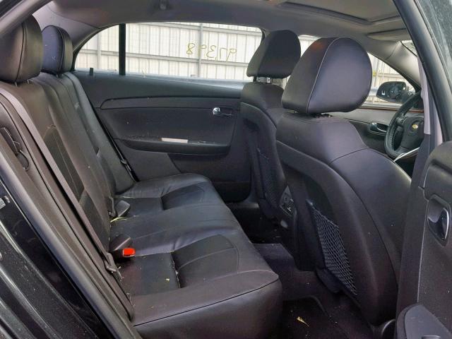 1G1ZG5E74CF193849 - 2012 CHEVROLET MALIBU LTZ შავი ფოტო 6