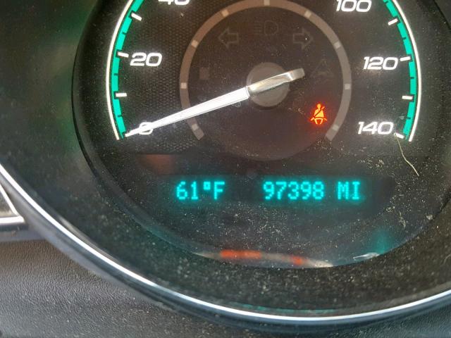 1G1ZG5E74CF193849 - 2012 CHEVROLET MALIBU LTZ შავი ფოტო 8