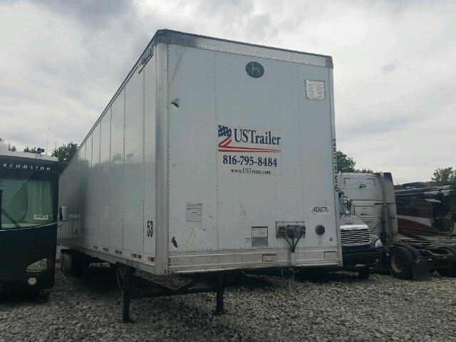 1GRAP062XCT572596 - 2012 GREAT DANE TRAILER 53 TRAILER WHITE photo 1