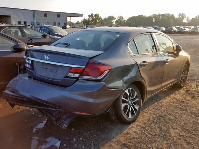 19XFB2F96DE056463 - 2013 HONDA CIVIC EXL 灰色 照片 4