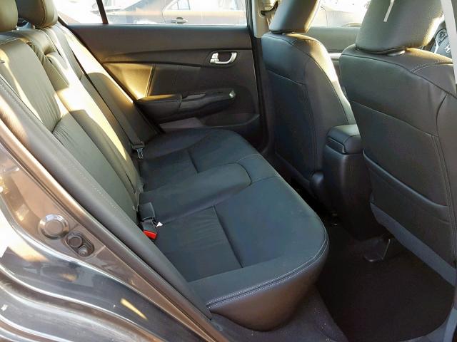 19XFB2F96DE056463 - 2013 HONDA CIVIC EXL 灰色 照片 6